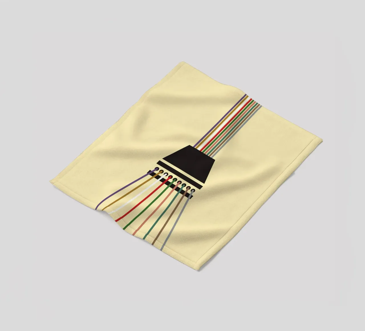 Stringa di linea infinita coperta in pile da galihstudio