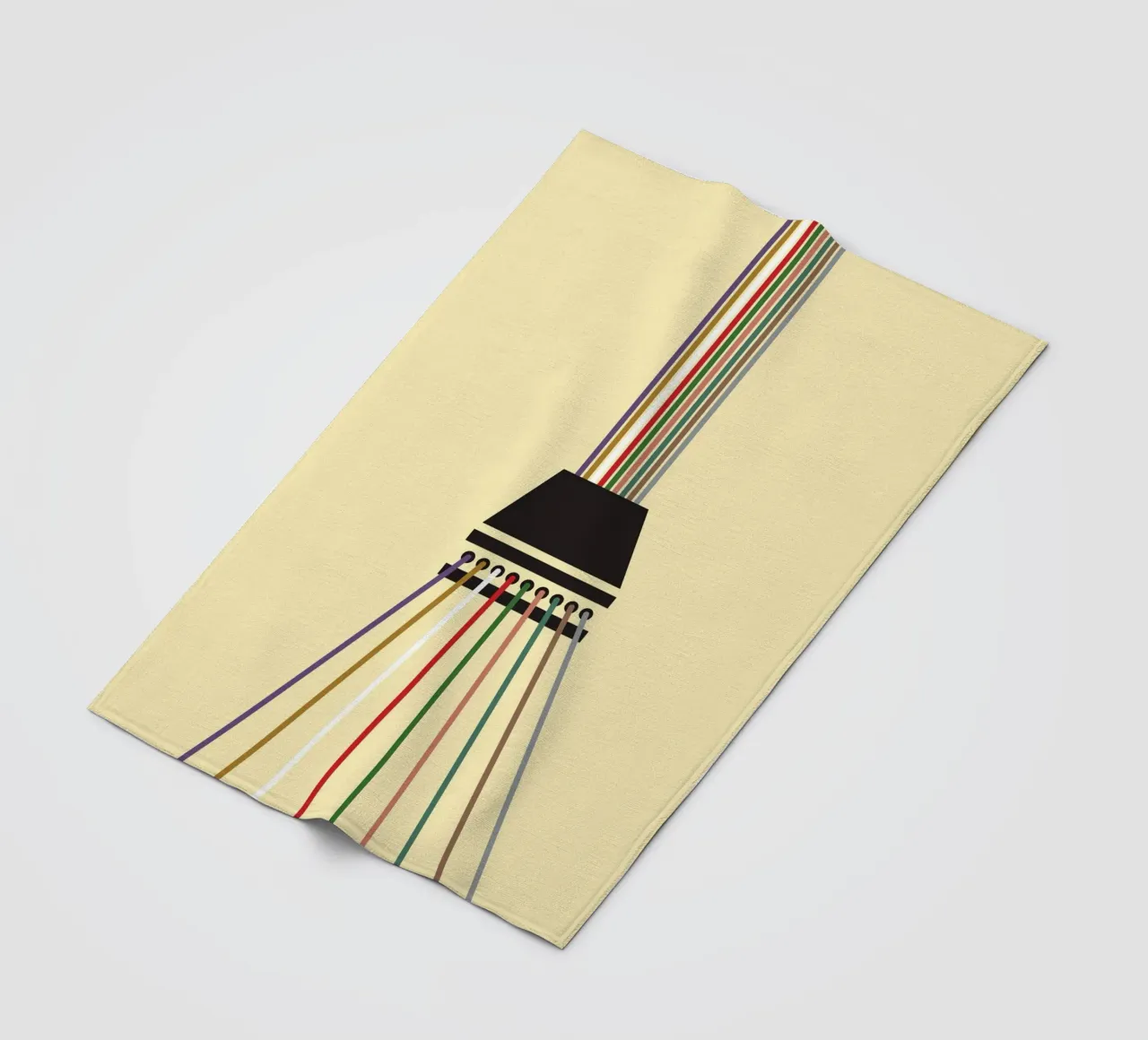 Stringa di linea infinita coperta in pile da galihstudio