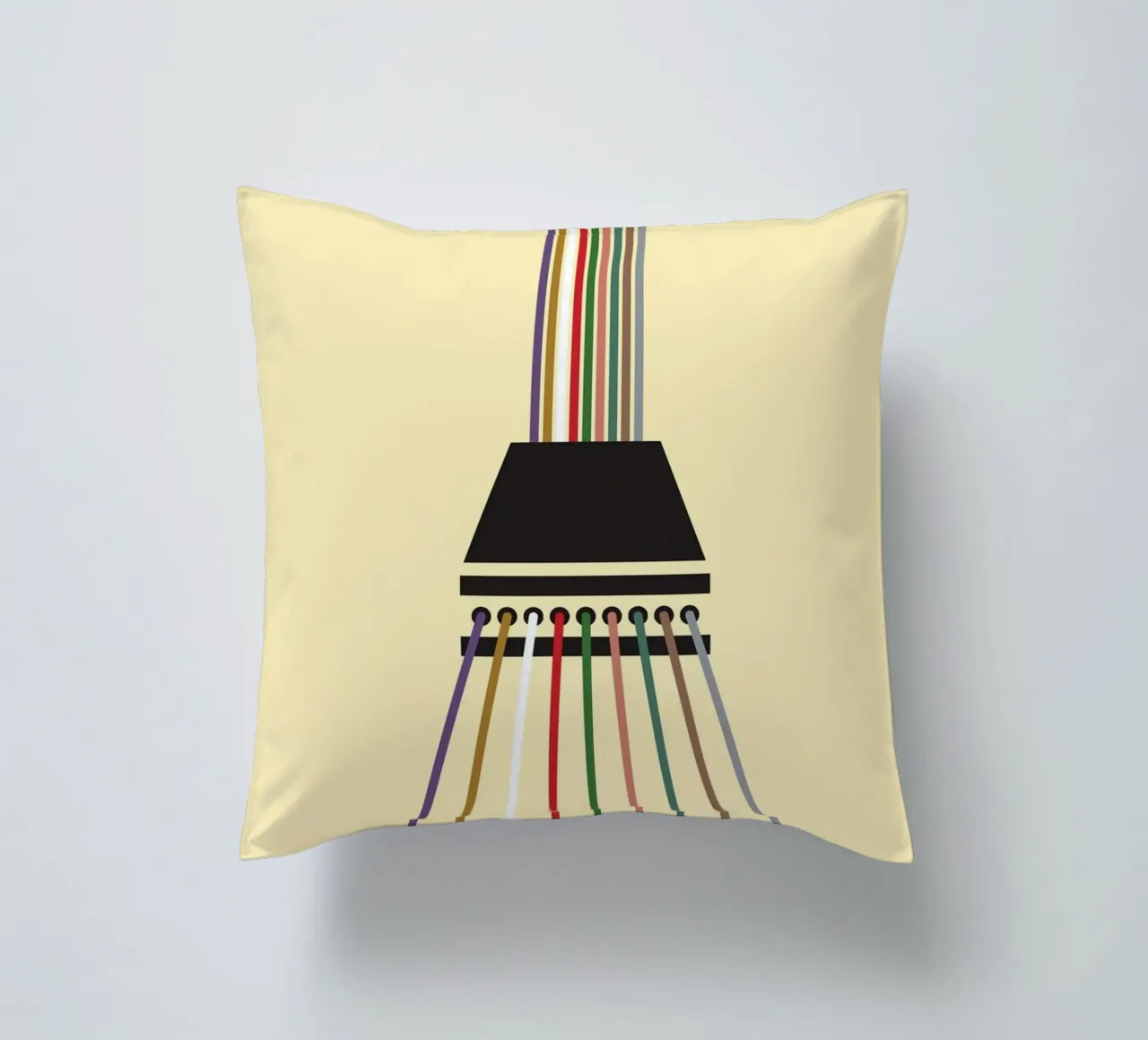 Stringa di linea infinita cuscino da galihstudio