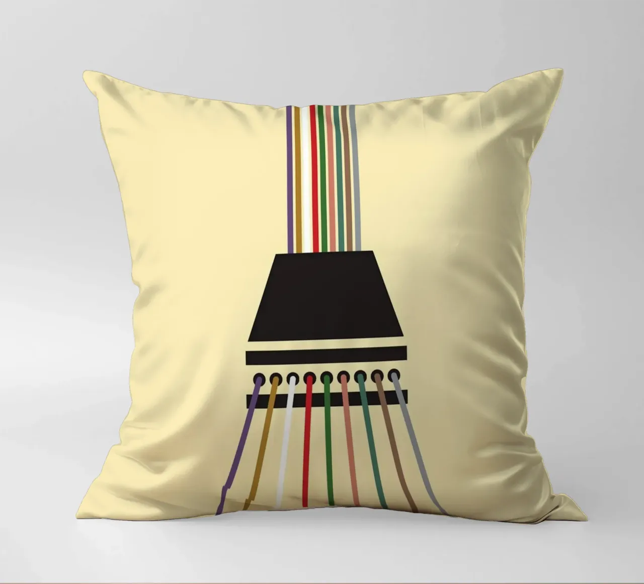 Stringa di linea infinita cuscino da galihstudio