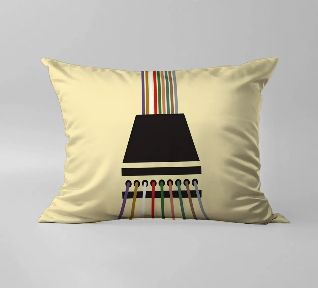 Stringa di linea infinita cuscino da galihstudio