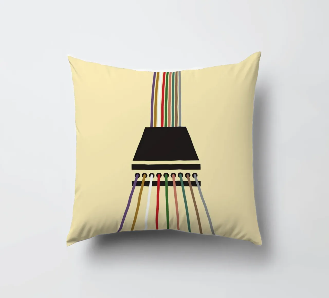 Stringa di linea infinita cuscino da galihstudio