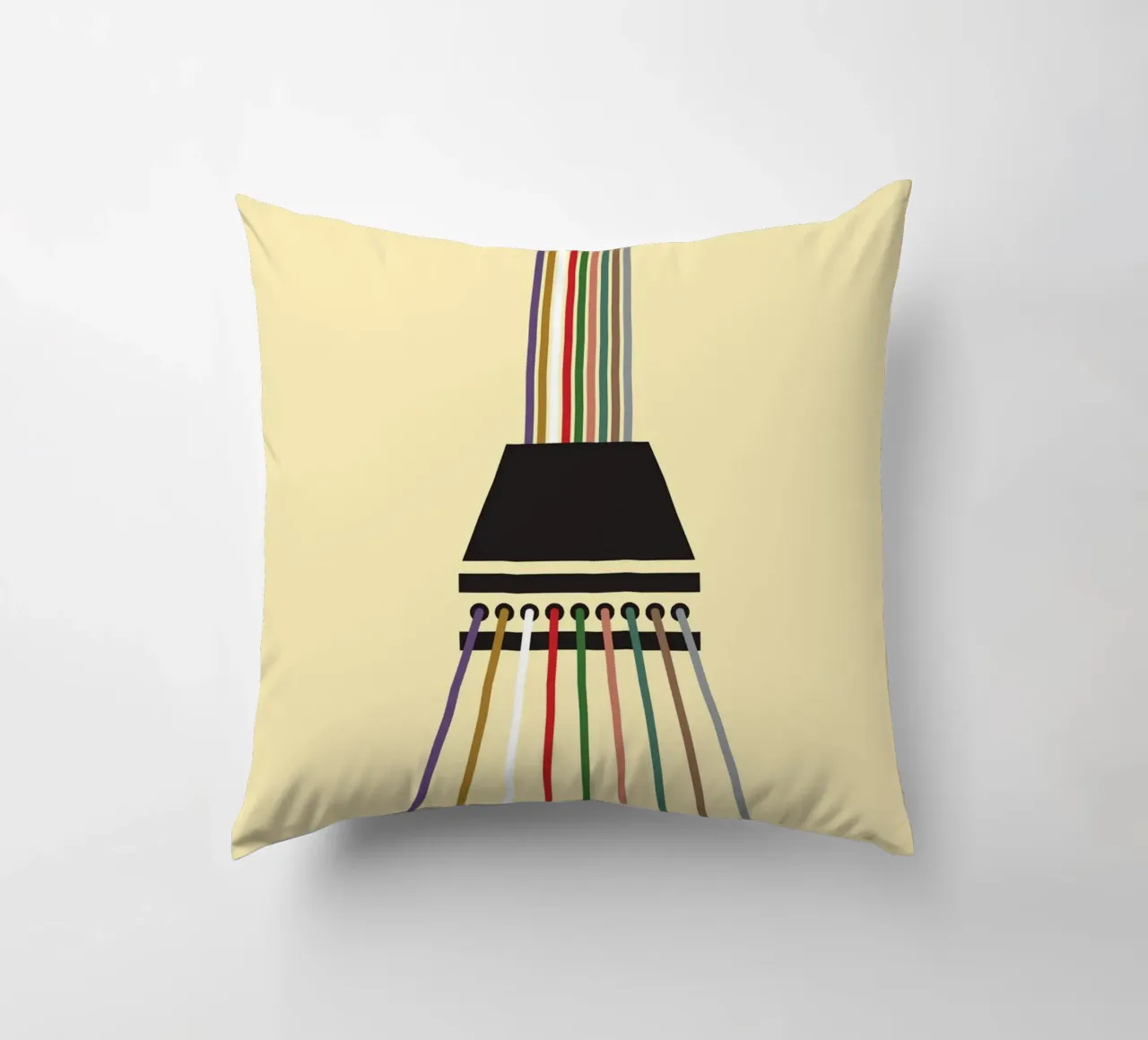 Stringa di linea infinita cuscino da galihstudio