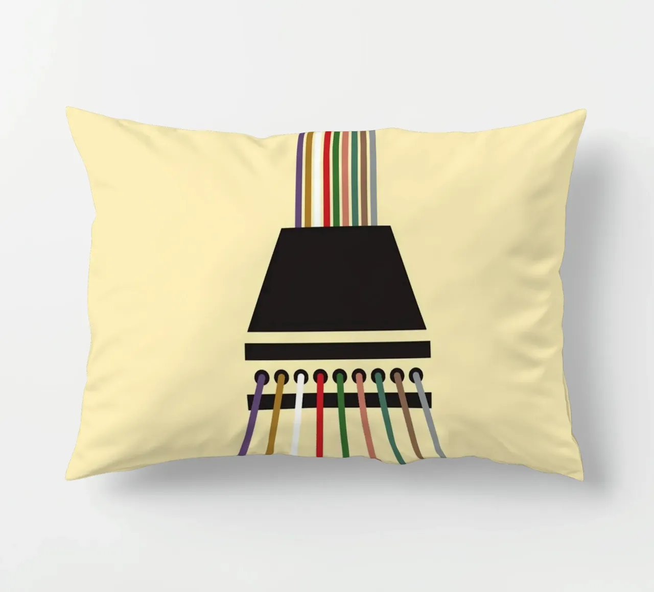 Stringa di linea infinita cuscino da galihstudio