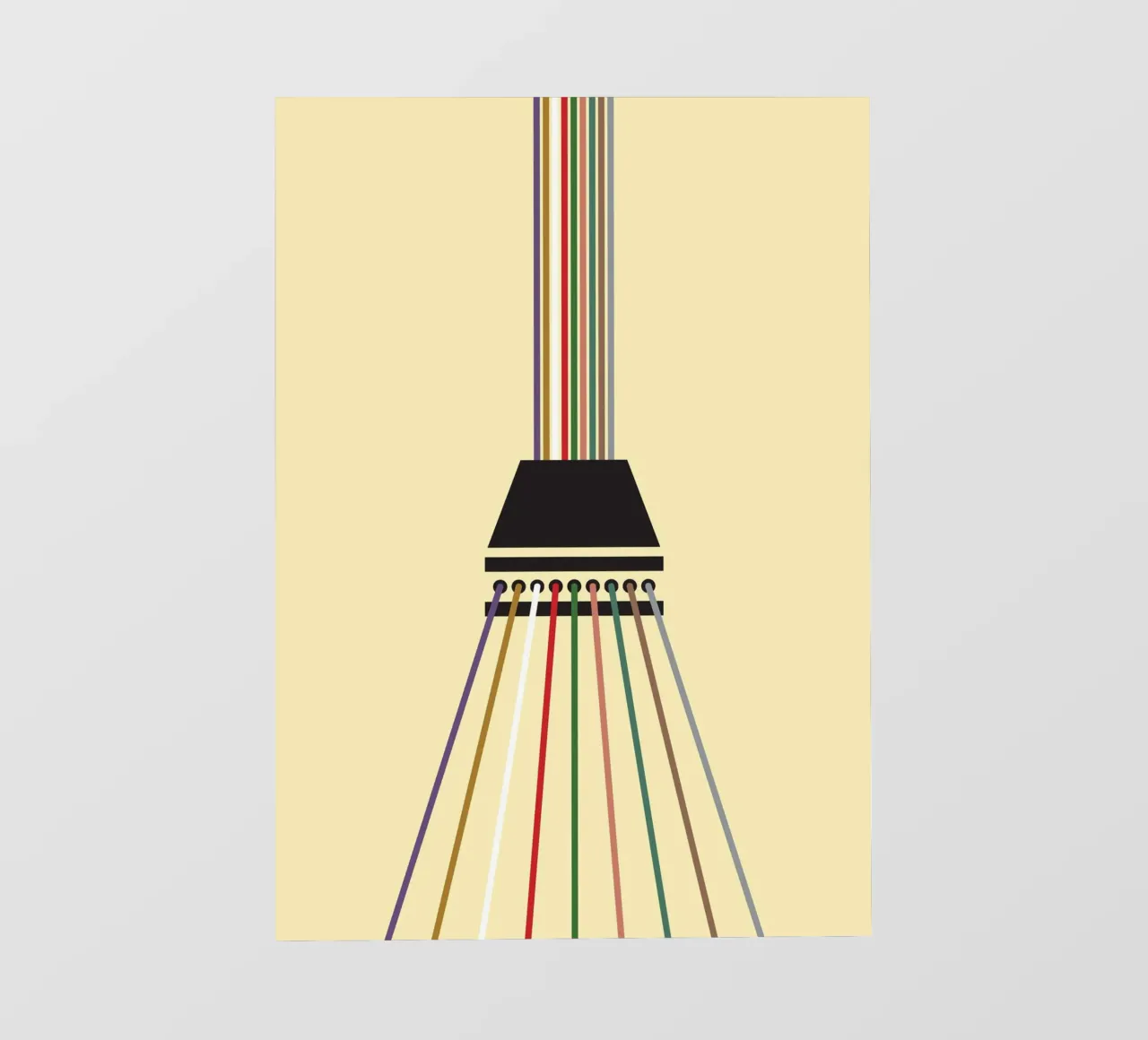 Stringa di linea infinita pellicola backlit da galihstudio