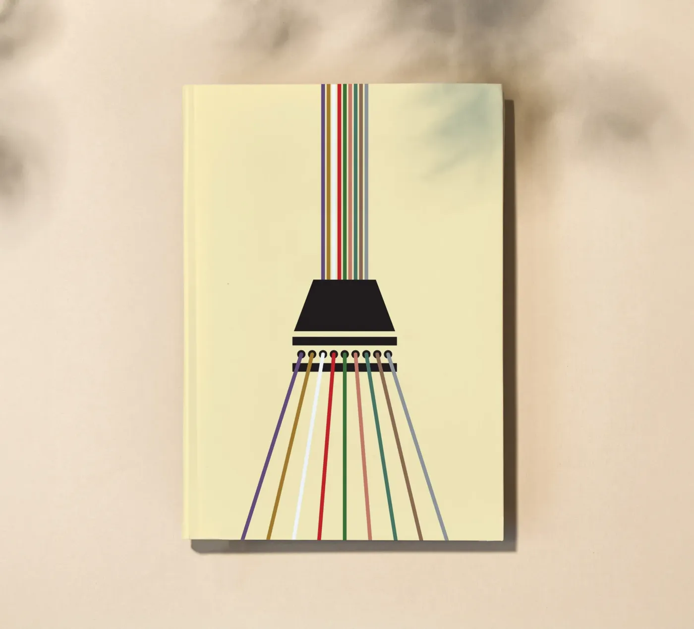 Line string infinite Notizbuch von galihstudio