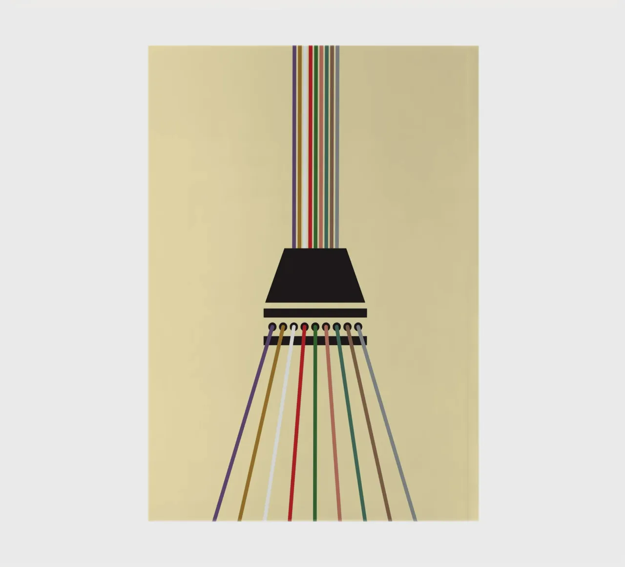 Line string infinite notebook by galihstudio