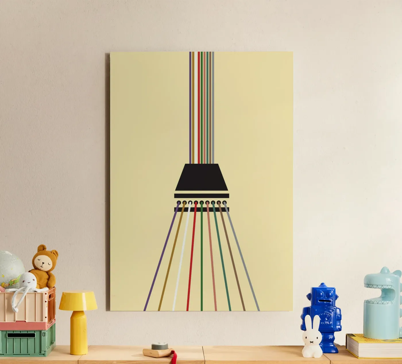 Stringa di linea infinita alluminio dibond da galihstudio