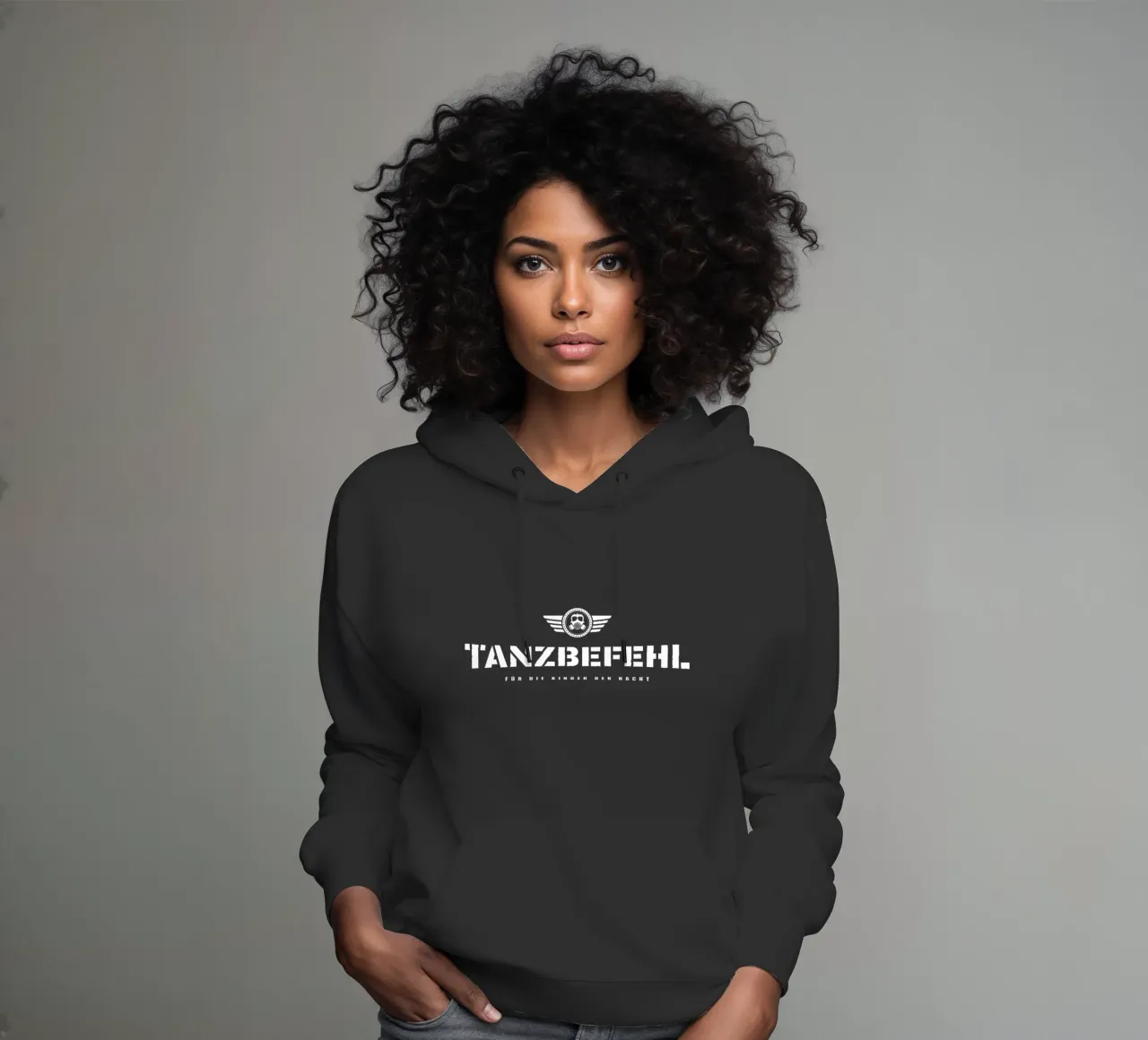 Dance command hoodie by Black Sign Artwork