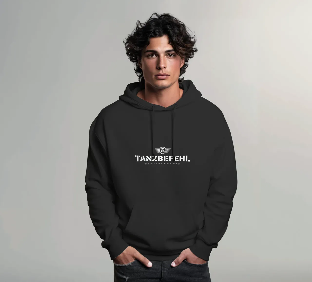 Dance command hoodie by Black Sign Artwork