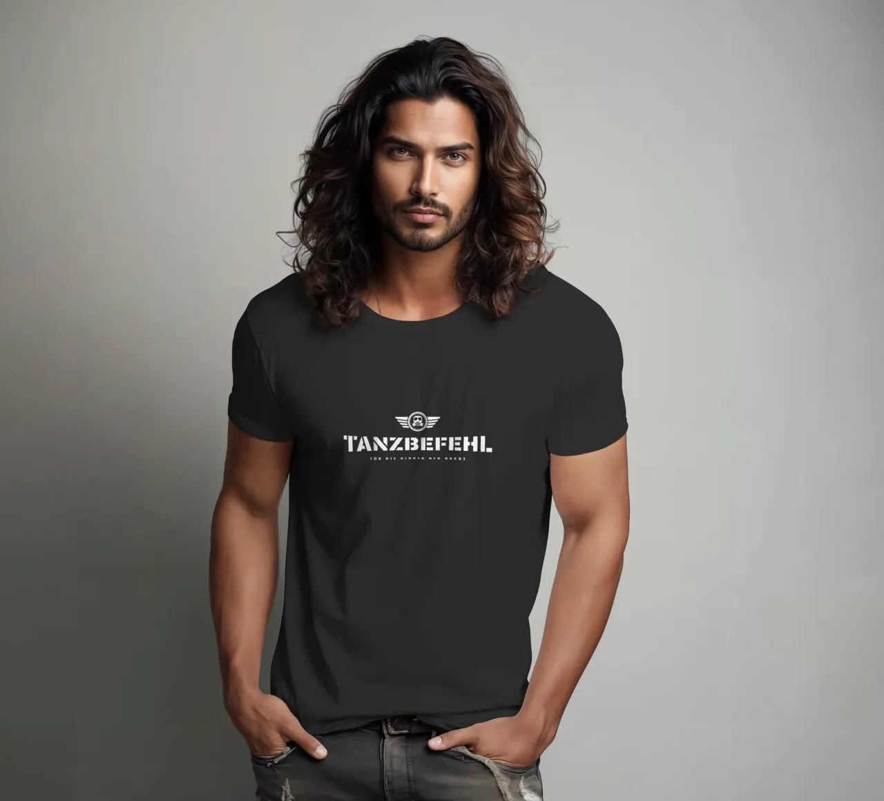 Dance command t-shirt by Black Sign Artwork