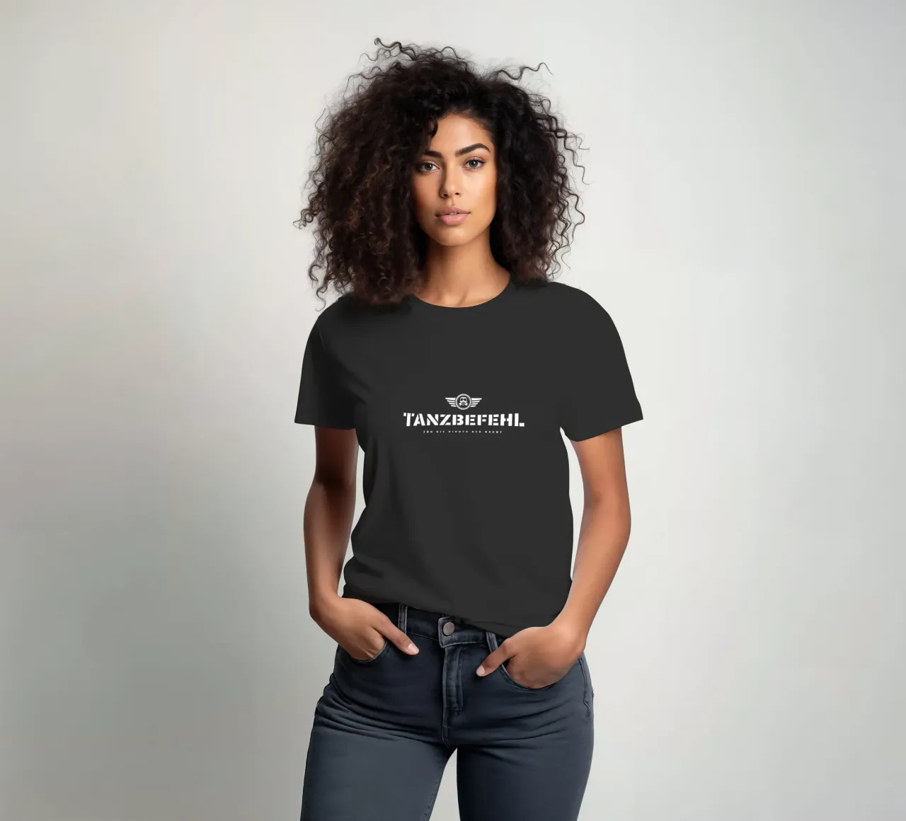 Dance command t-shirt by Black Sign Artwork