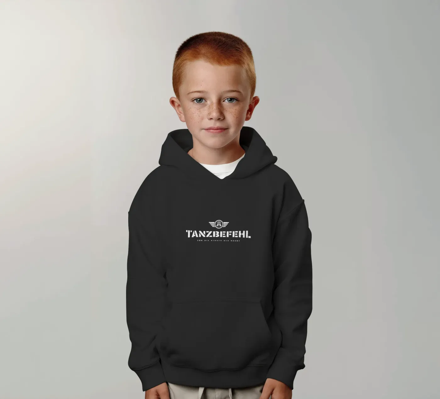 Tanzbefehl Kinder Hoodie von Black Sign Artwork