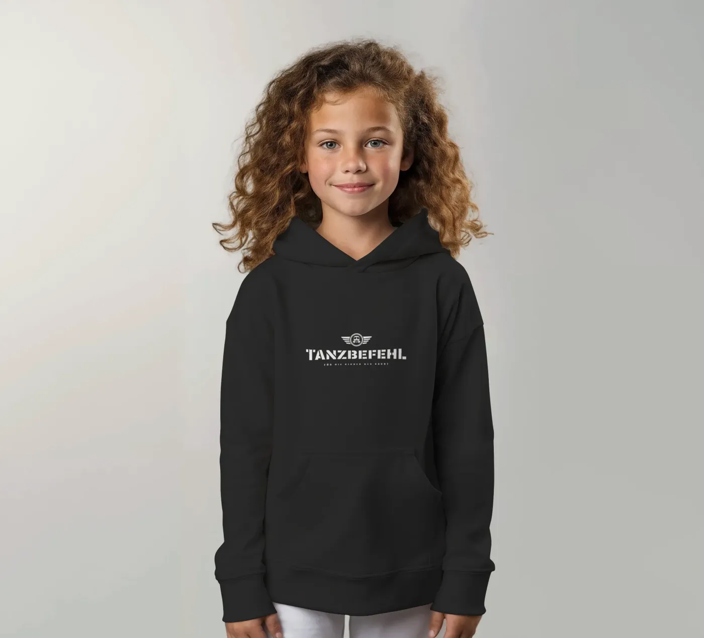 Tanzbefehl Kinder Hoodie von Black Sign Artwork