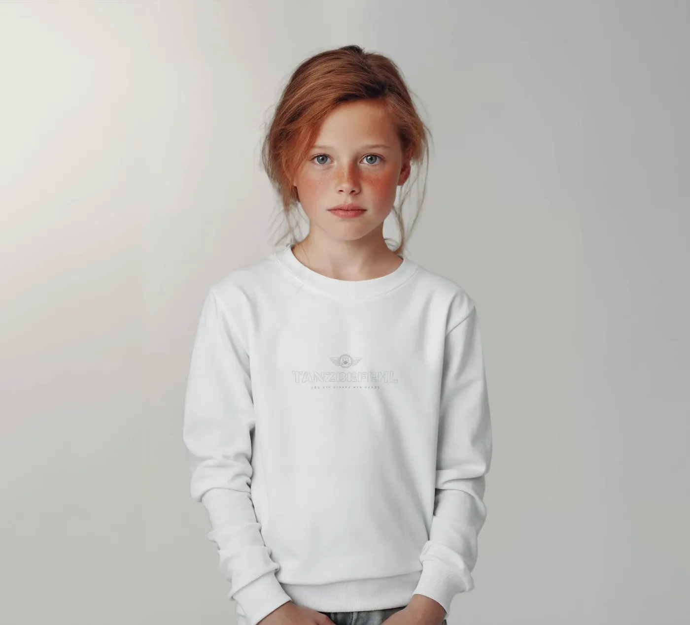 Dans commando kinder sweatshirt van Black Sign Artwork