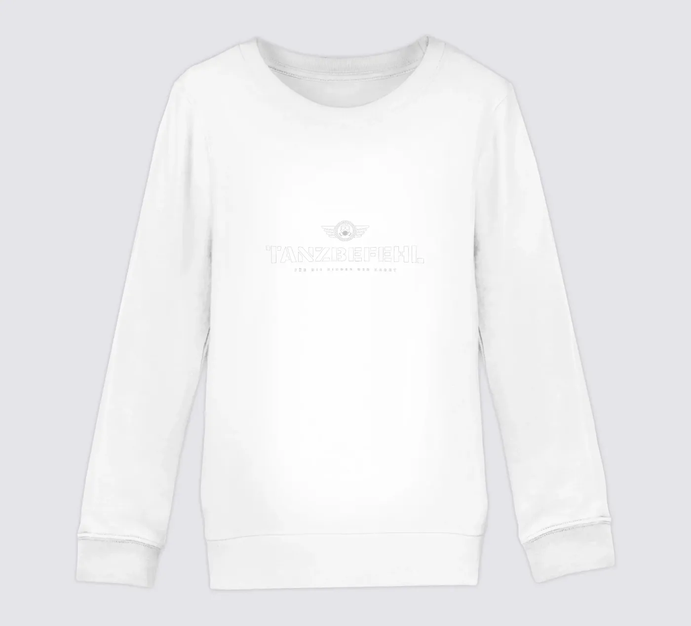 Dans commando kinder sweatshirt van Black Sign Artwork