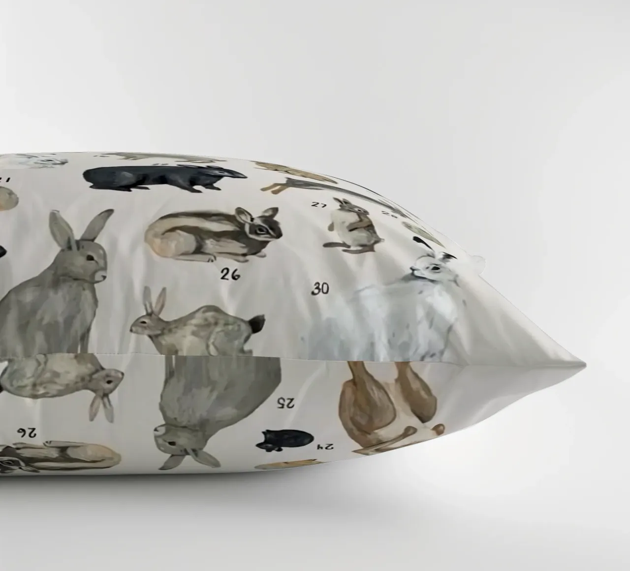 lagomorfi conigli cuscino da Amber Hughes