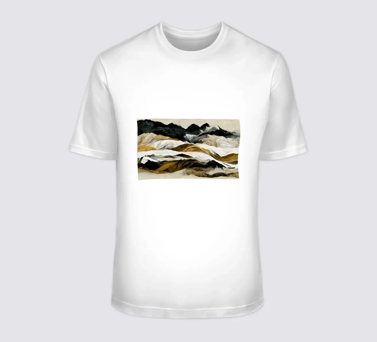 Rough Mountains No 2 t-shirt da treechild