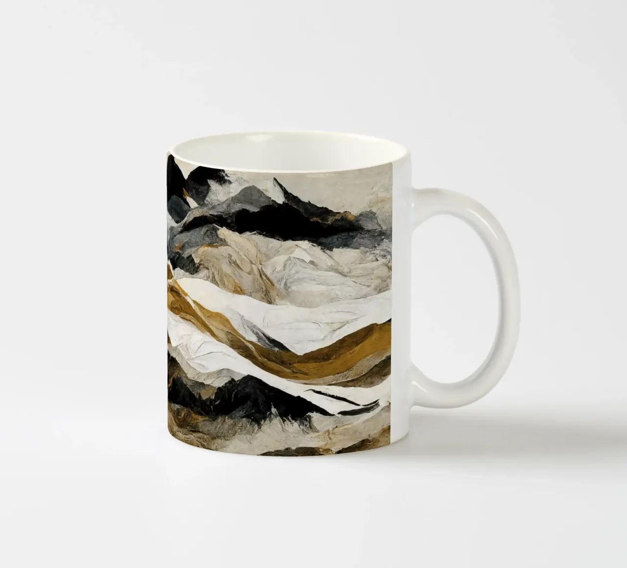 Rough Mountains No 2 tazza in ceramica da treechild