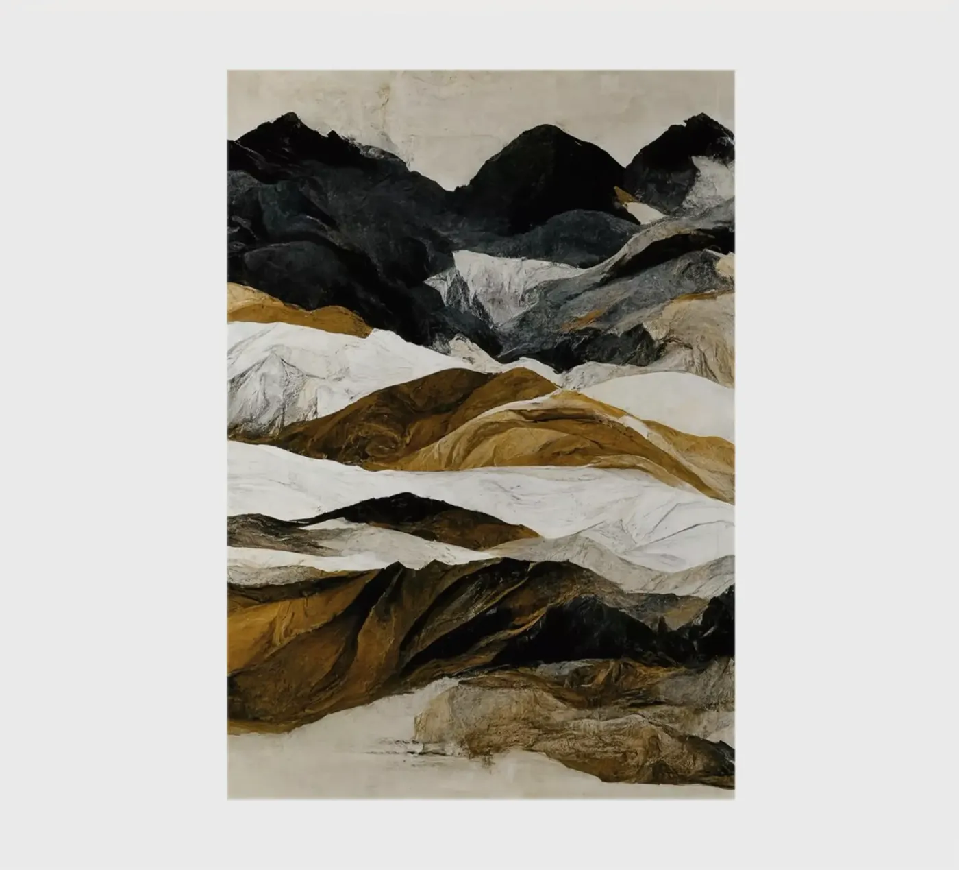 Rough Mountains No 2 notebook by treechild