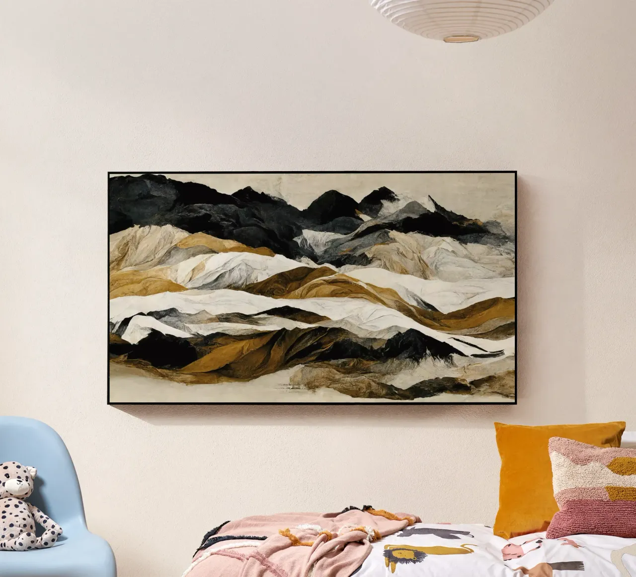 Rough Mountains No 2 plexiglass da treechild