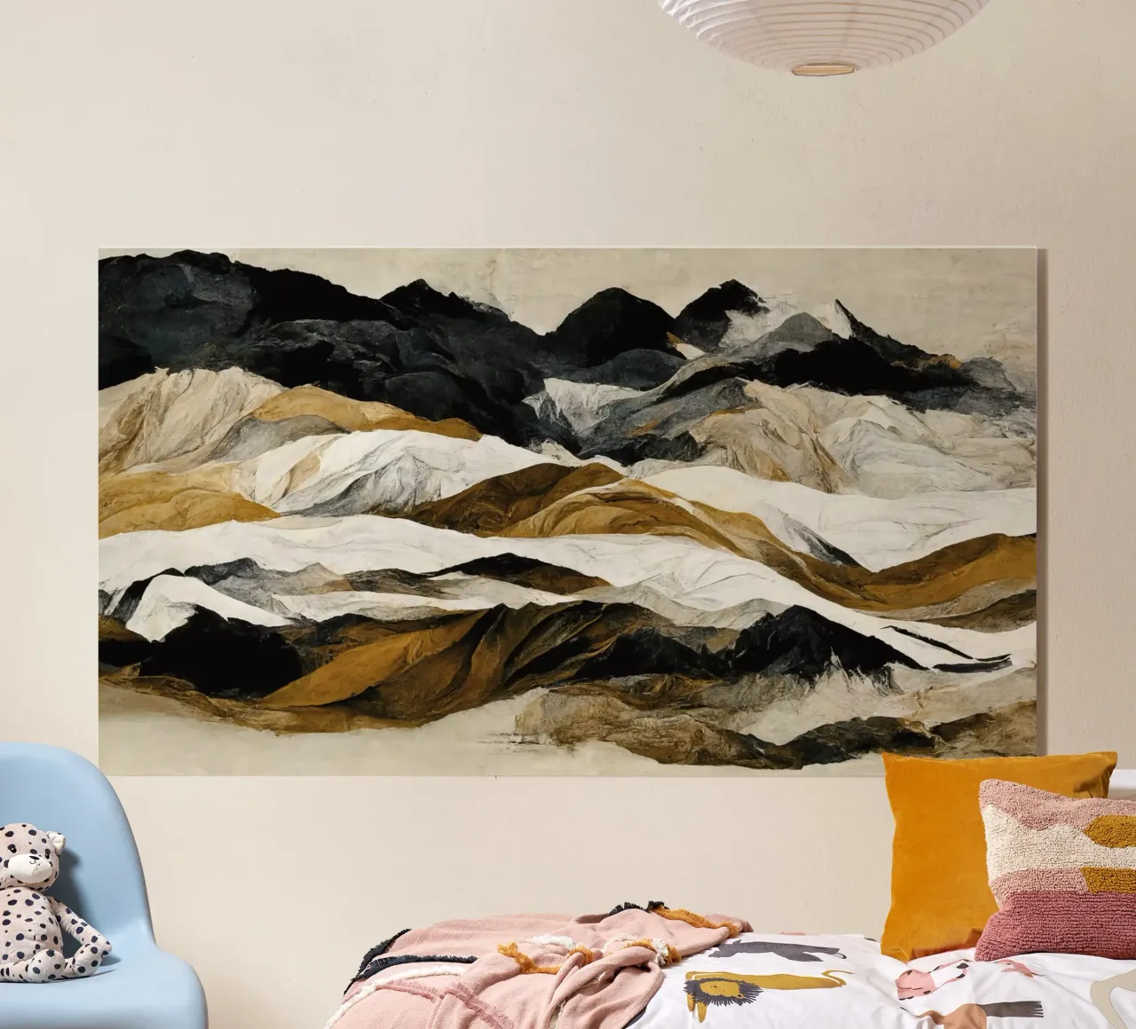 Rough Mountains No 2 plexiglass da treechild