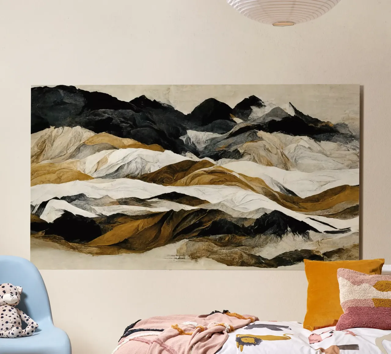 Rough Mountains No 2 alluminio dibond da treechild
