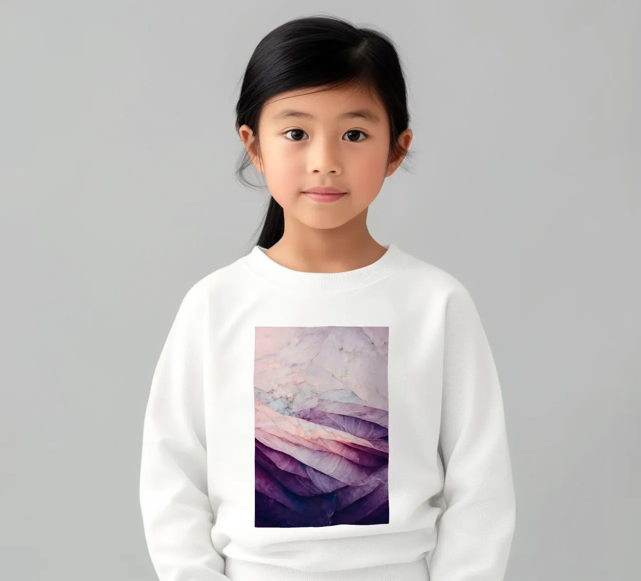Purple Layers felpa bambino da treechild