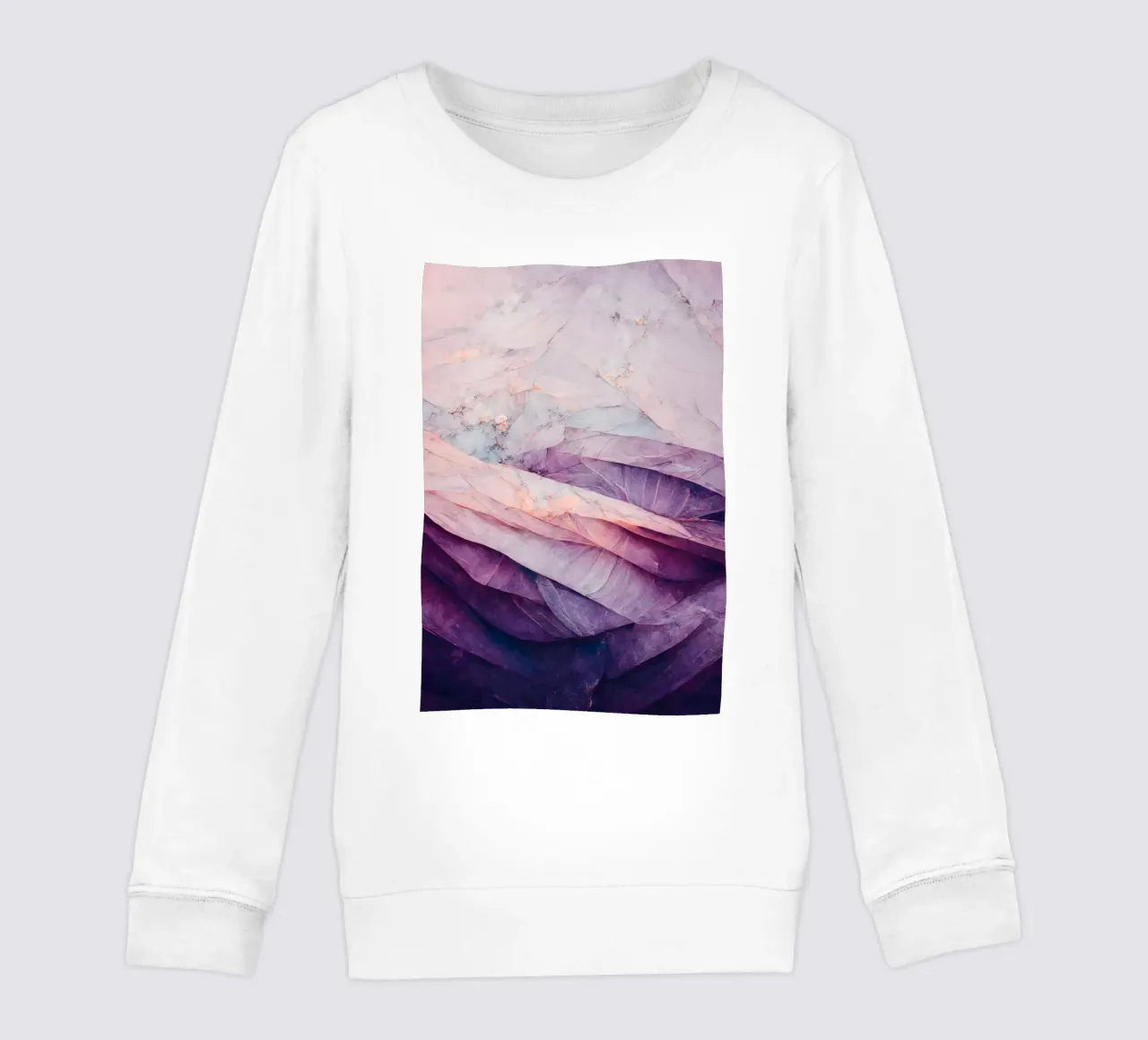 Purple Layers felpa bambino da treechild