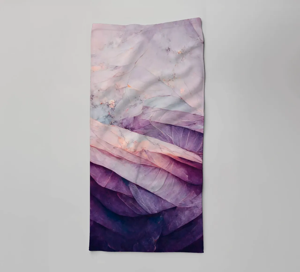 Purple Layers asciugamano da bagno da treechild
