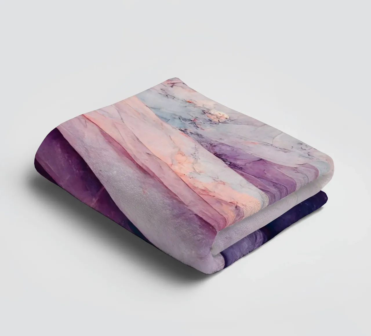 Purple Layers asciugamano da bagno da treechild