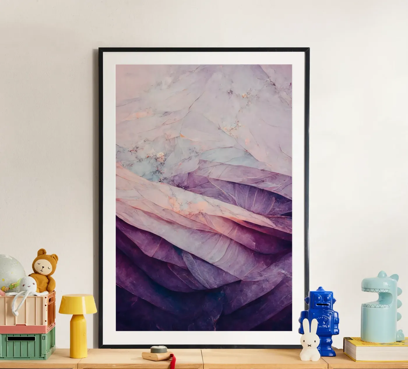 Purple Layers poster by treechild