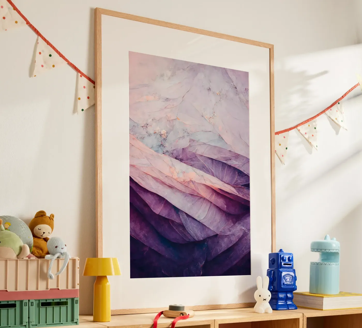 Purple Layers poster by treechild