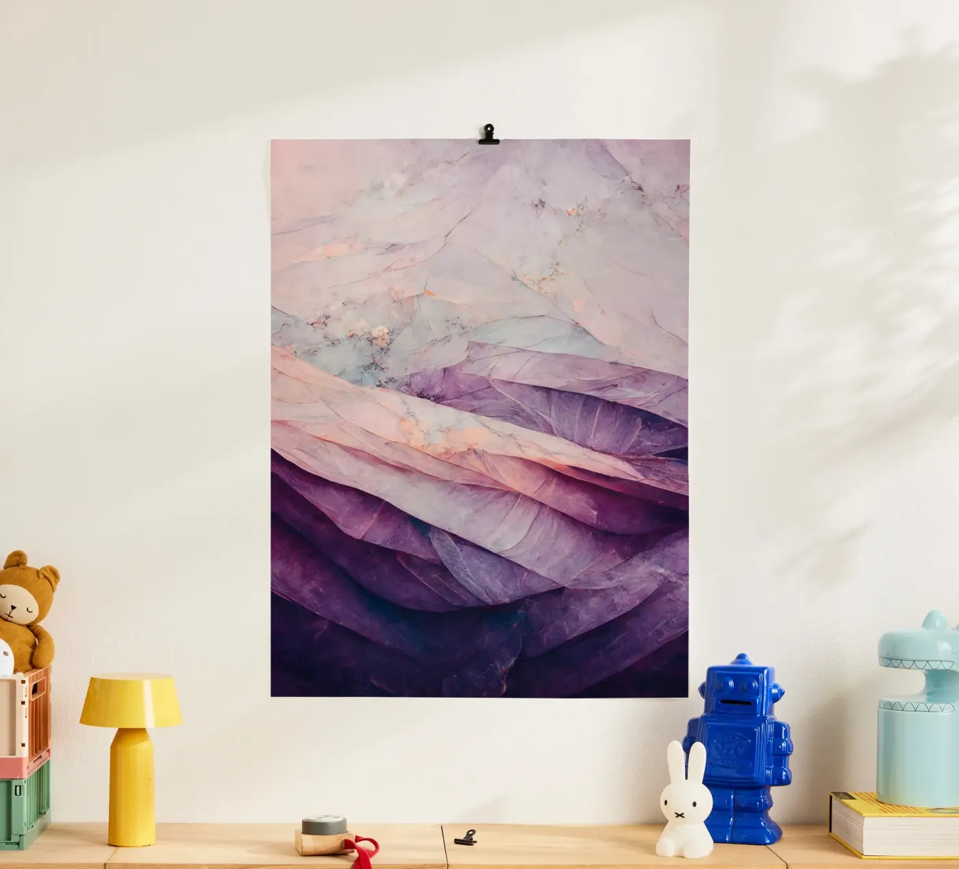 Purple Layers poster by treechild