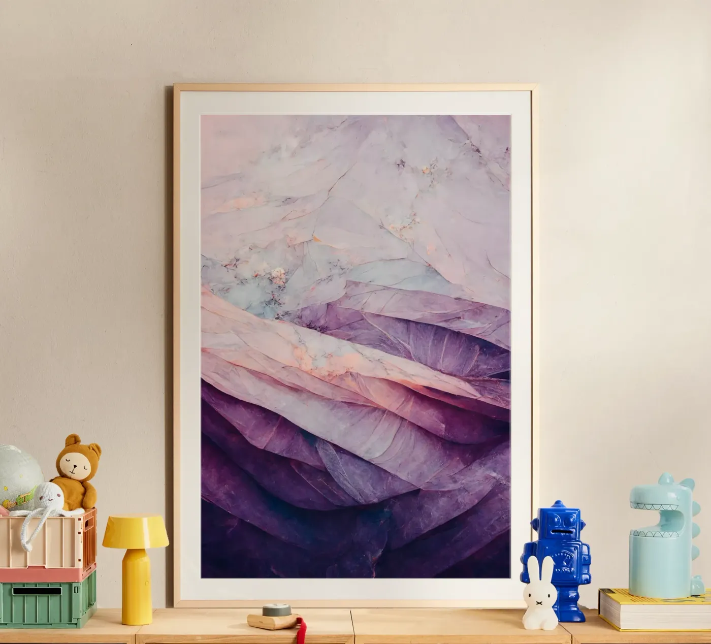 Purple Layers poster by treechild