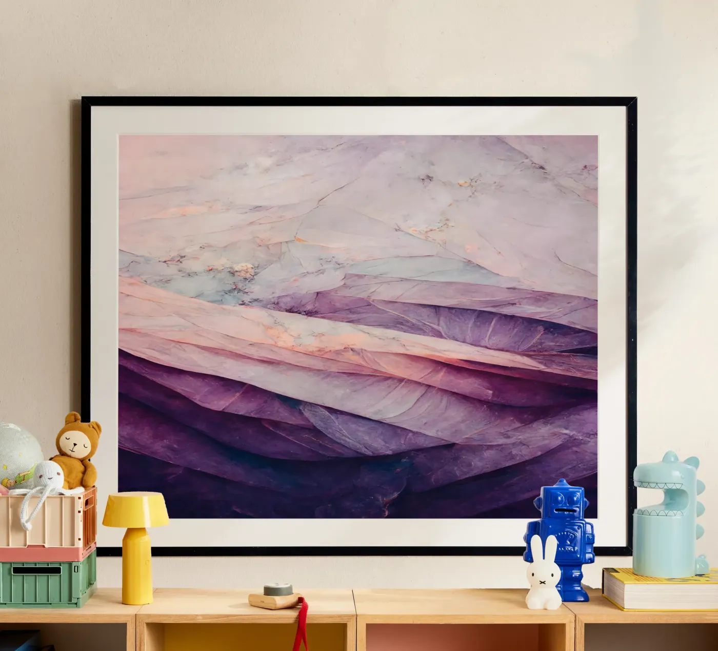 Purple Layers poster by treechild