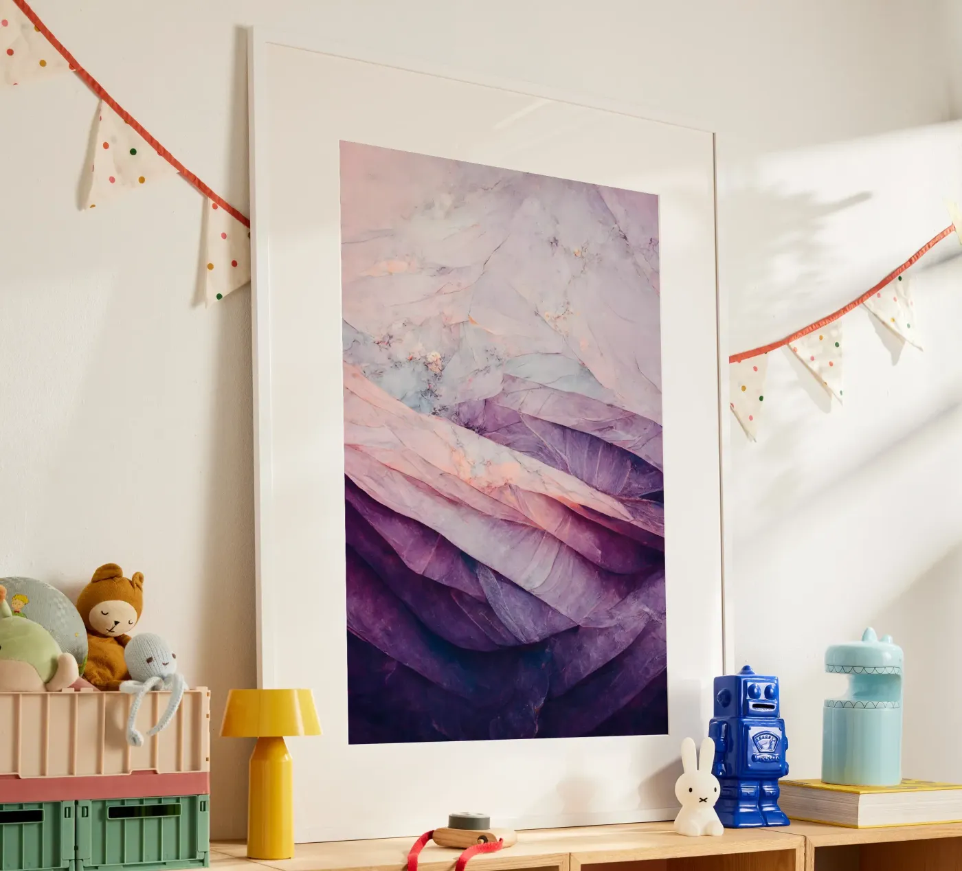 Purple Layers poster by treechild