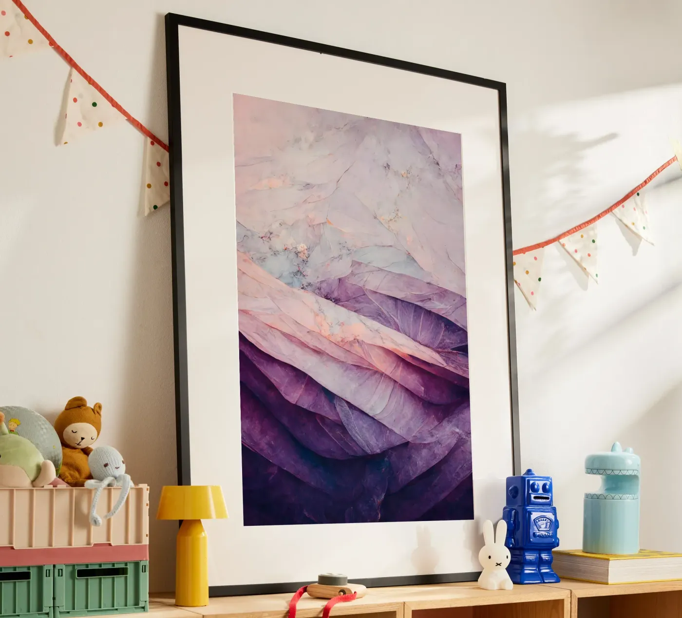 Purple Layers poster by treechild