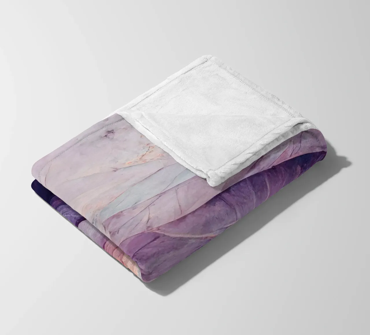 Purple Layers coperta in pile da treechild