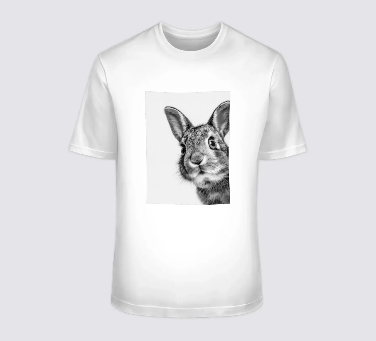 Coniglio soffice t-shirt da Carinaprint