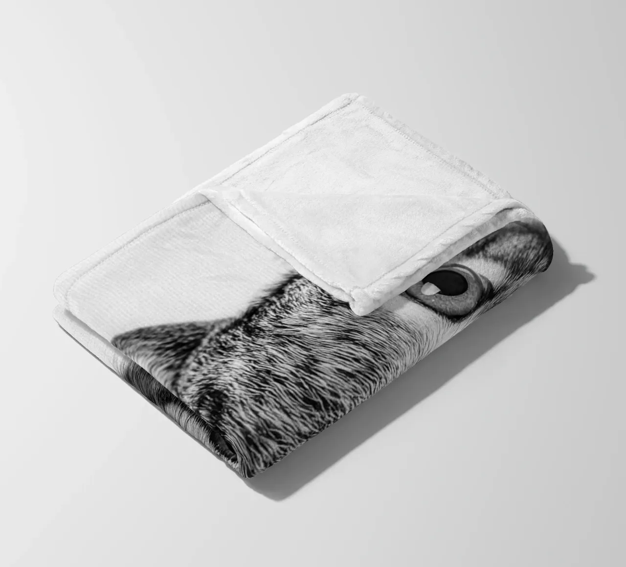 Coniglio soffice coperta in pile da Carinaprint