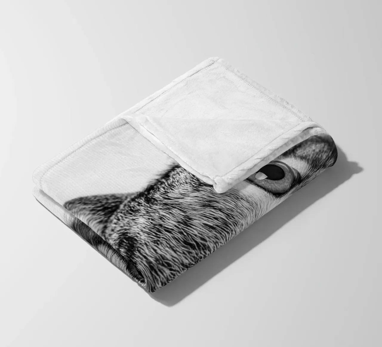 Coniglio soffice coperta in pile da Carinaprint
