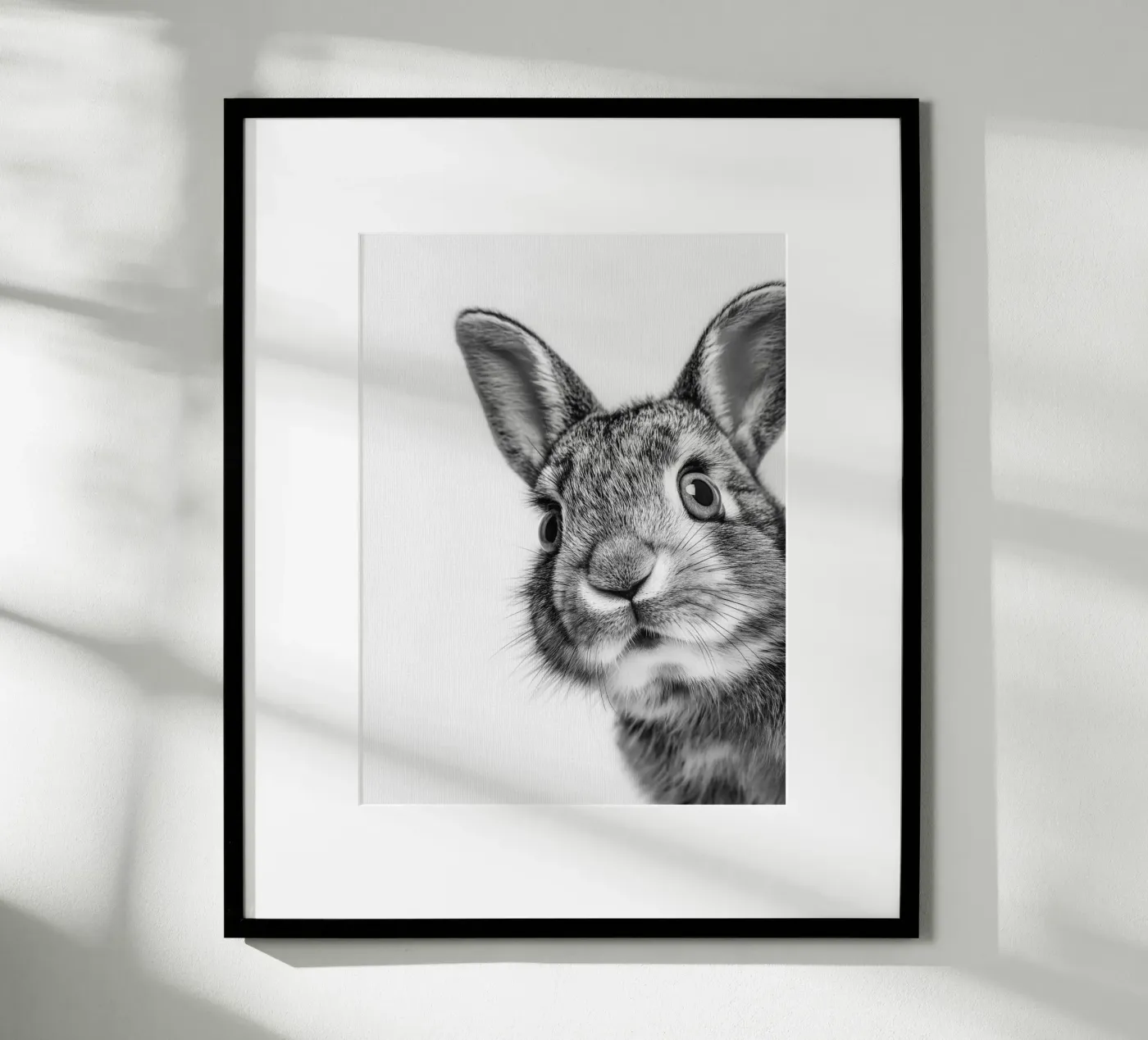 Coniglio soffice poster da Carinaprint