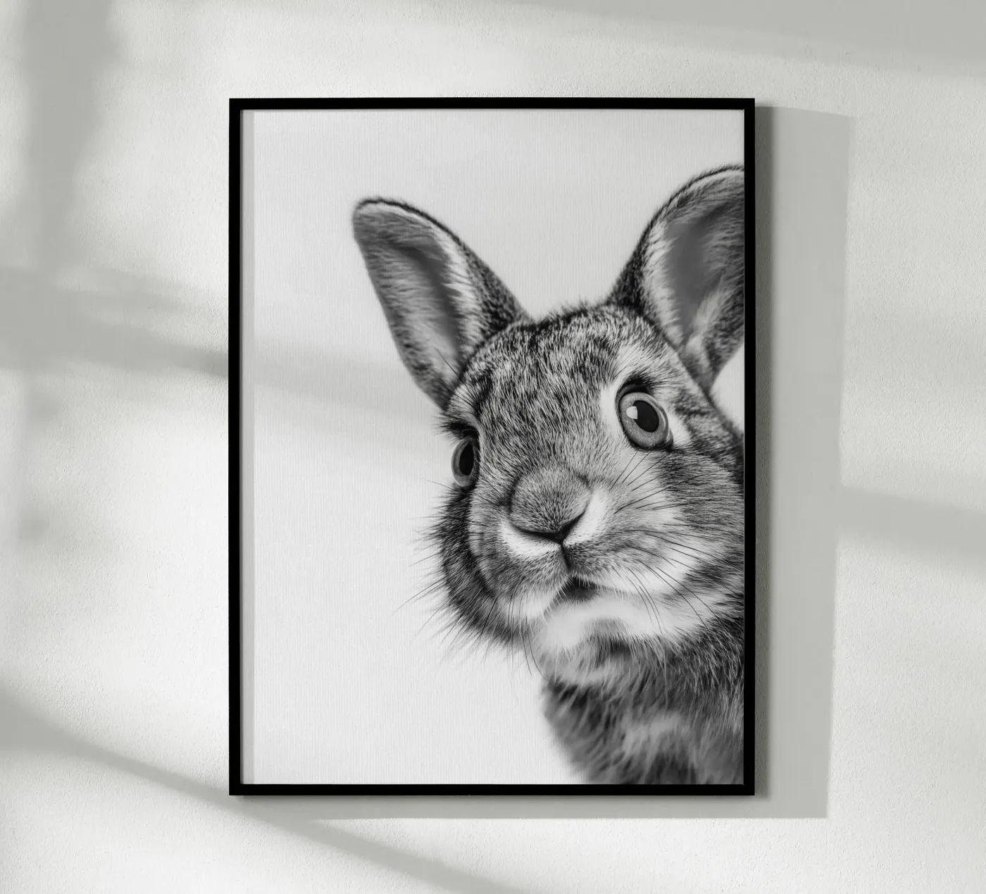 Coniglio soffice poster da Carinaprint