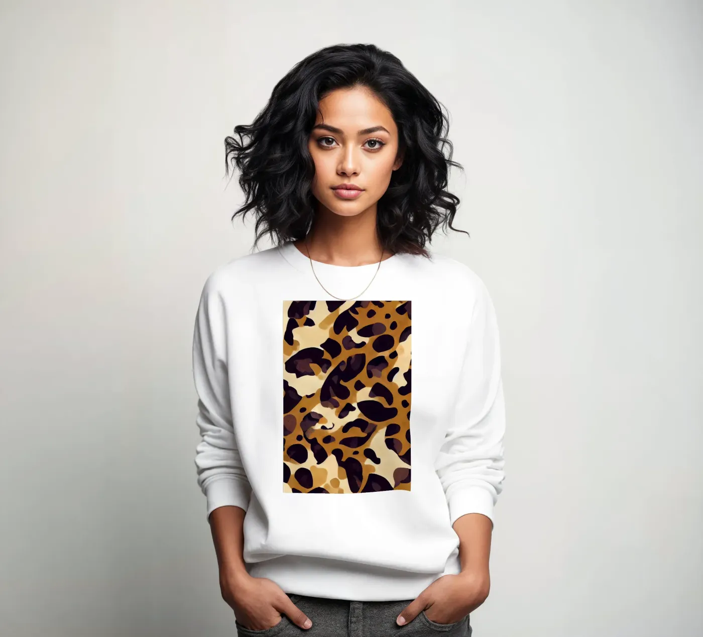 Leo Pattern Sweatshirt von treechild