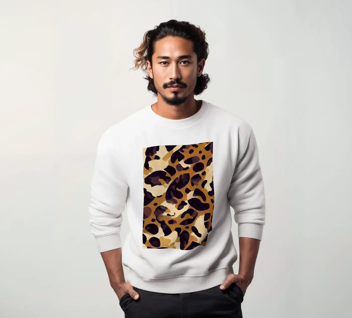 Leo Pattern Sweatshirt von treechild
