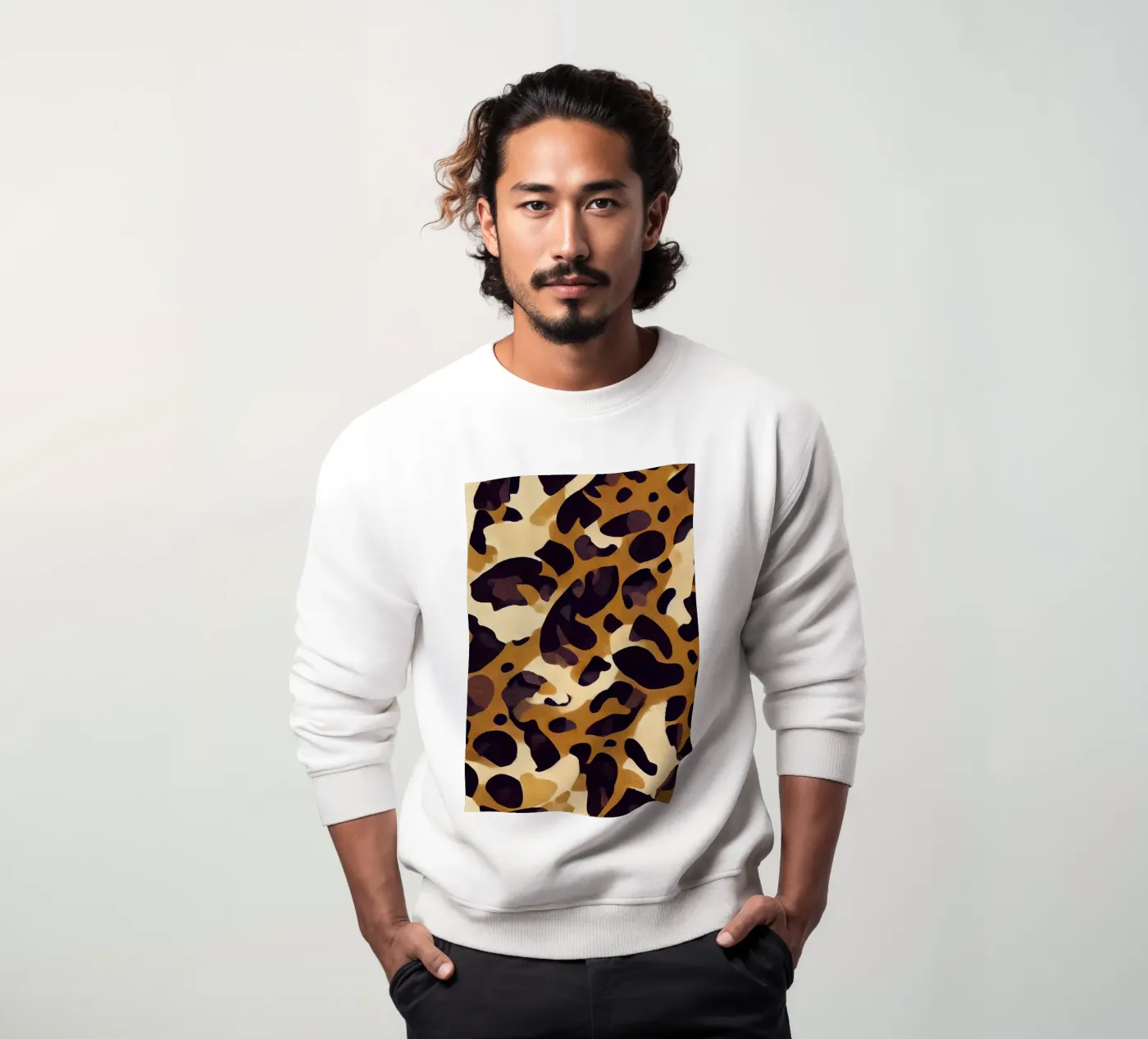 Leo Pattern Sweatshirt von treechild