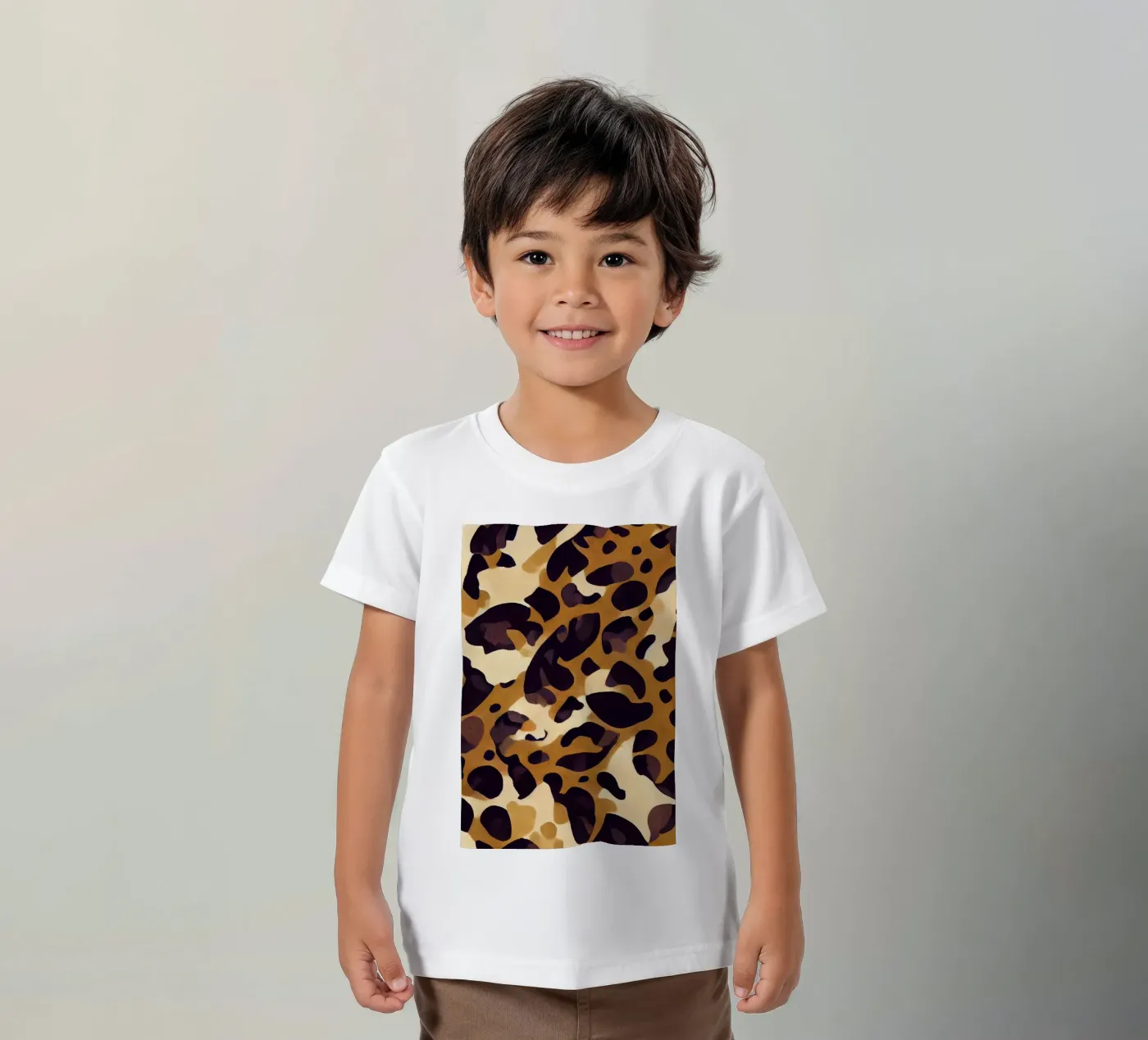 Leo Pattern kinder t-shirt van treechild