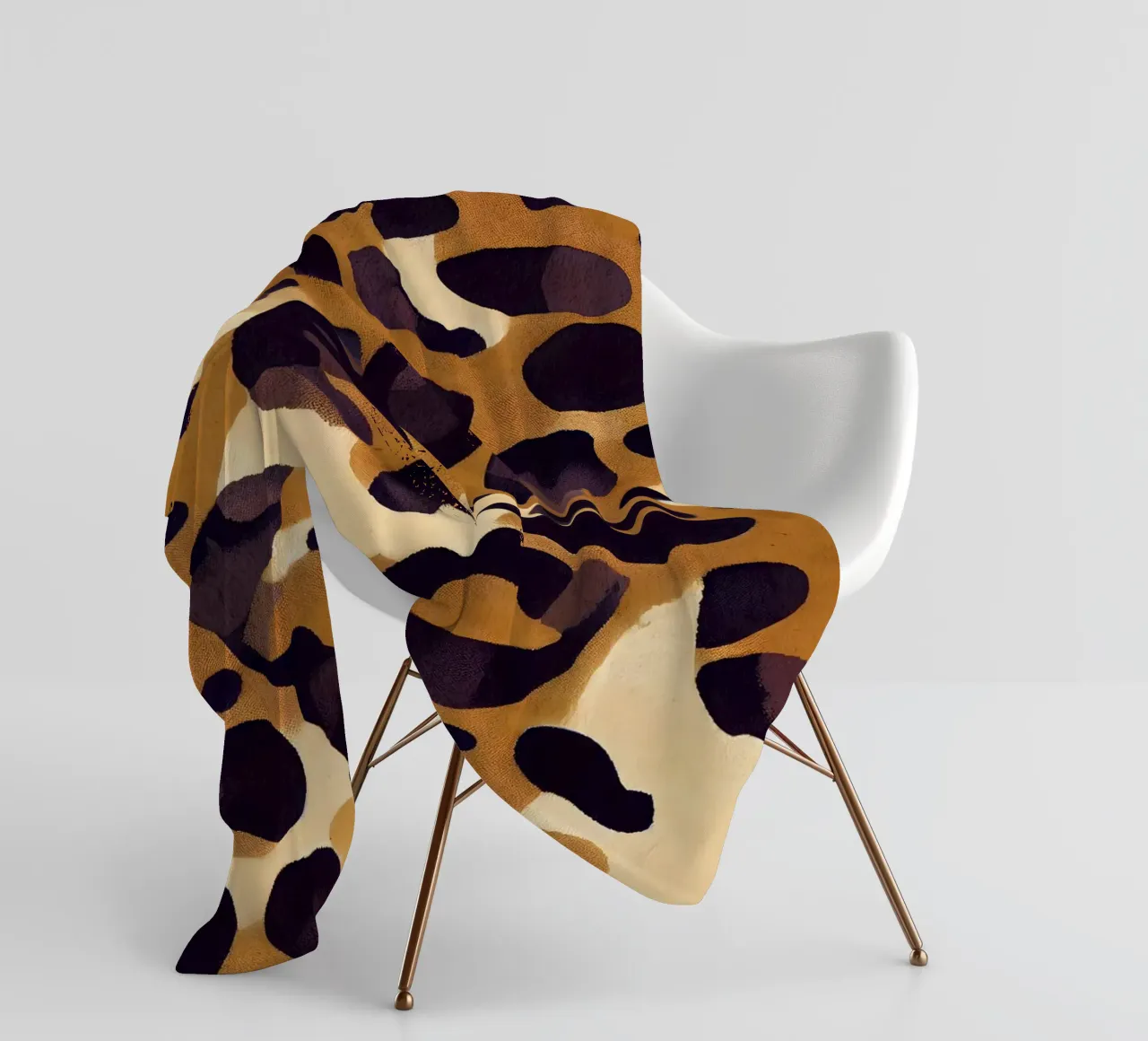 Leo Pattern coperta in pile da treechild