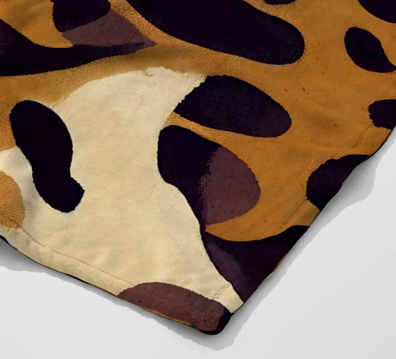 Leo Pattern fleece blanket by treechild